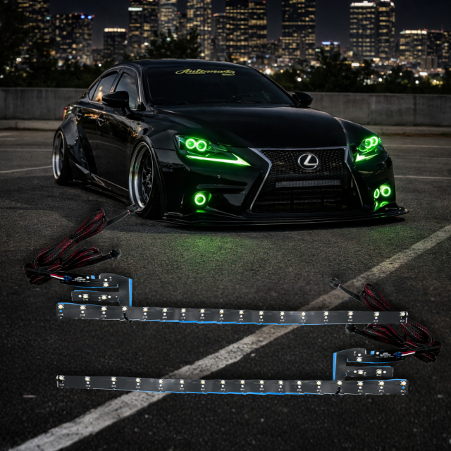 Lighting Trendz 2014-2016 Lexus IS 300 Flow Series DRL Boards main image